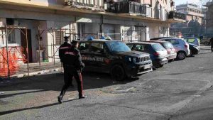 Carabinieri in servizio a Ostia, Roma (Immagine di repertorio)