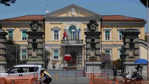 Una veduta esterna dell'ospedale INMI Spallanzani (Immagine di repertorio)