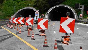 Lavori in autostrada (Immagine di repertorio)