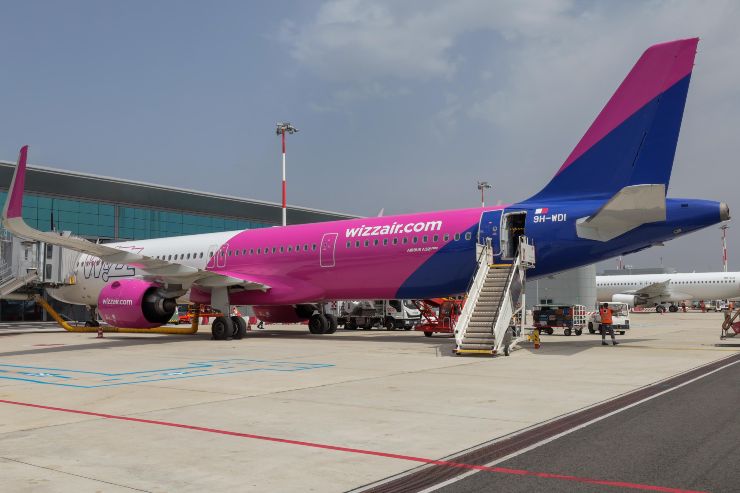 Airbus A321 Neo di Wizz Air (Immagine di repertorio)