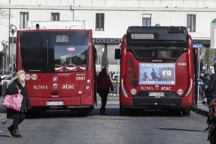 Fermate degli autobus Atac alla stazione Termini, Roma