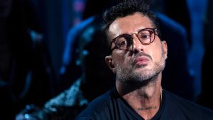 Fabrizio Corona ospite della trasmissione di Raitre "Avanti Popolo", condotta da Nunzia De Girolamo, Roma