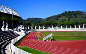 Lo Stadio dei Marmi (Crediti: Foto di Anthony Majanlahti da Wikimedia Commons)