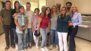 Staff del comune di Lariano, settori anagrafe e servizi sociali