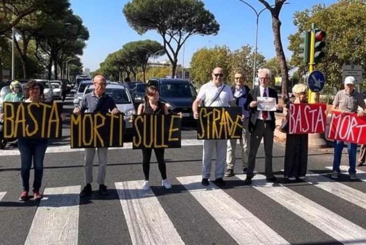flashmob sicurezza stradale 30 settembre. Roma-CronacaLive.it (1)