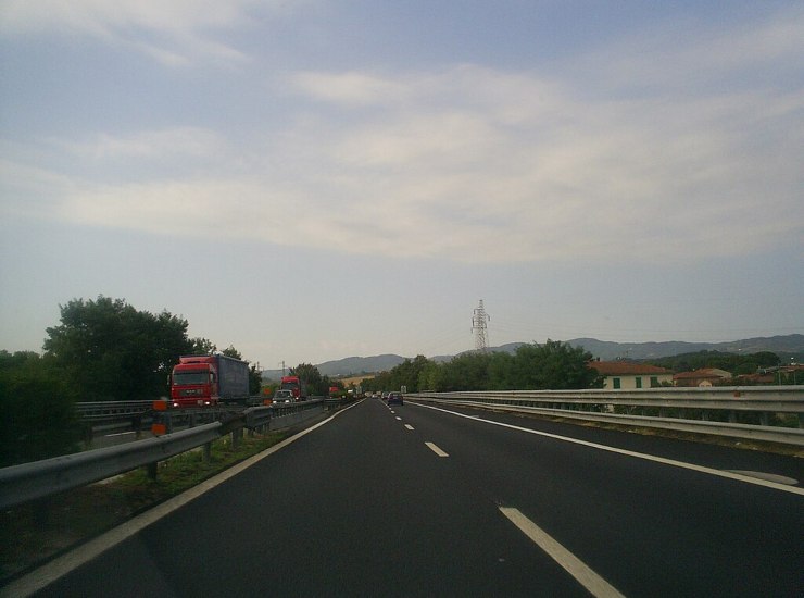 Autostrada A1 (Crediti: Foto di Kleszczu da Wikimedia Commons)
