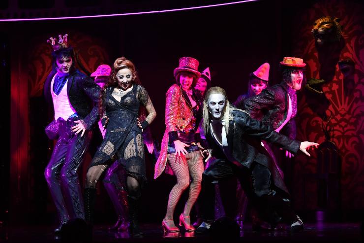 The Rocky Horror Show in scena per il 50° anniversario al Theatre Royal Sydney, Australia, 17 Febbraio 2023