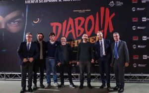 L'anteprima del film "Diabolik chi sei?" al Terminal 5 dell'Aeroporto di Fiumicino