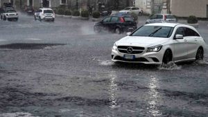 maltempo a Roma: dove non devi parcheggiare la macchina