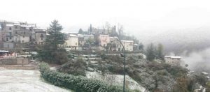 Neve in provincia di Roma (Immagine di repertorio)