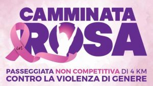 La "Camminata rosa" a Fiumicino