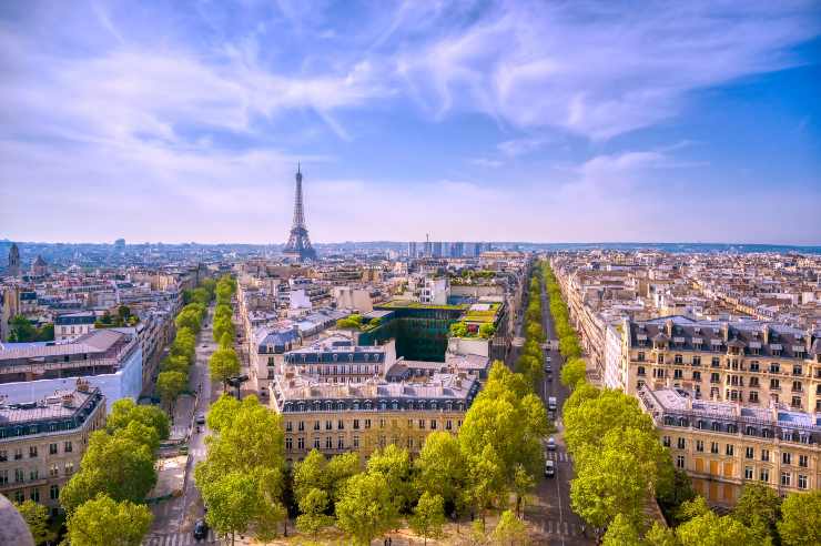 Vista di Parigi