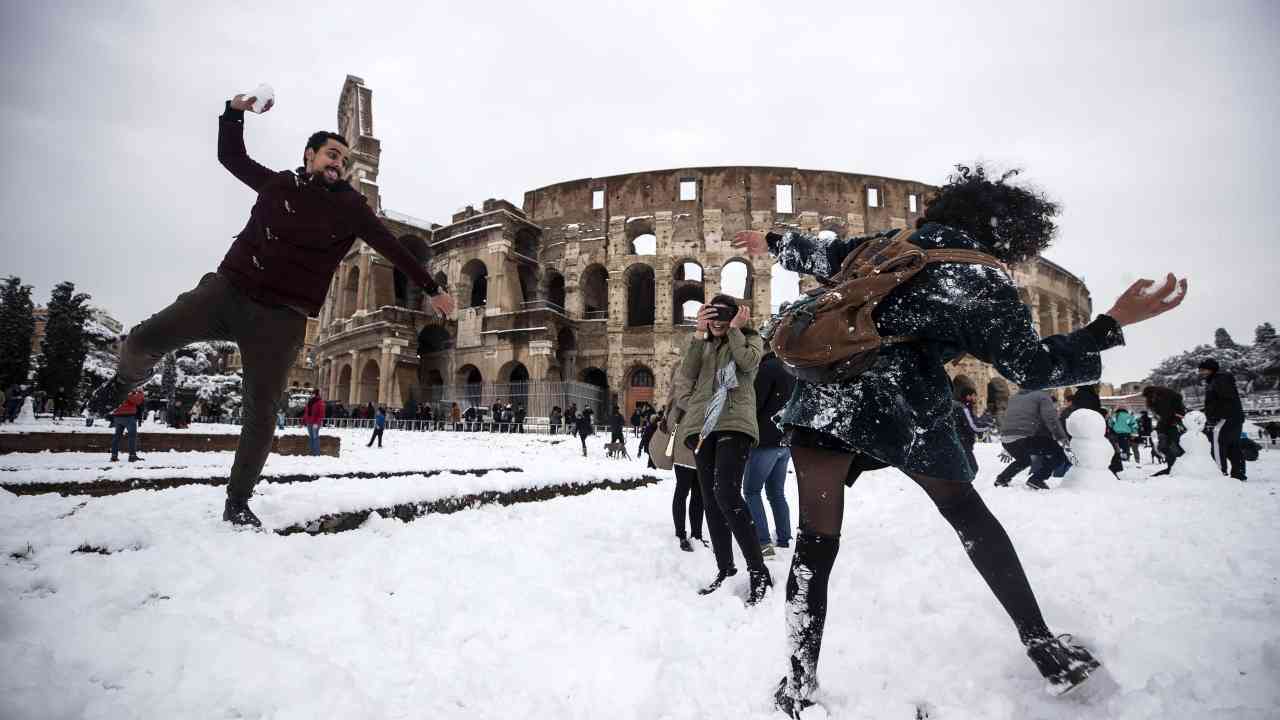 Neve a roma
