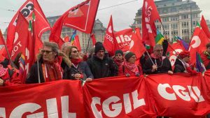 Manifestazione Cgil (Immagine di repertorio)