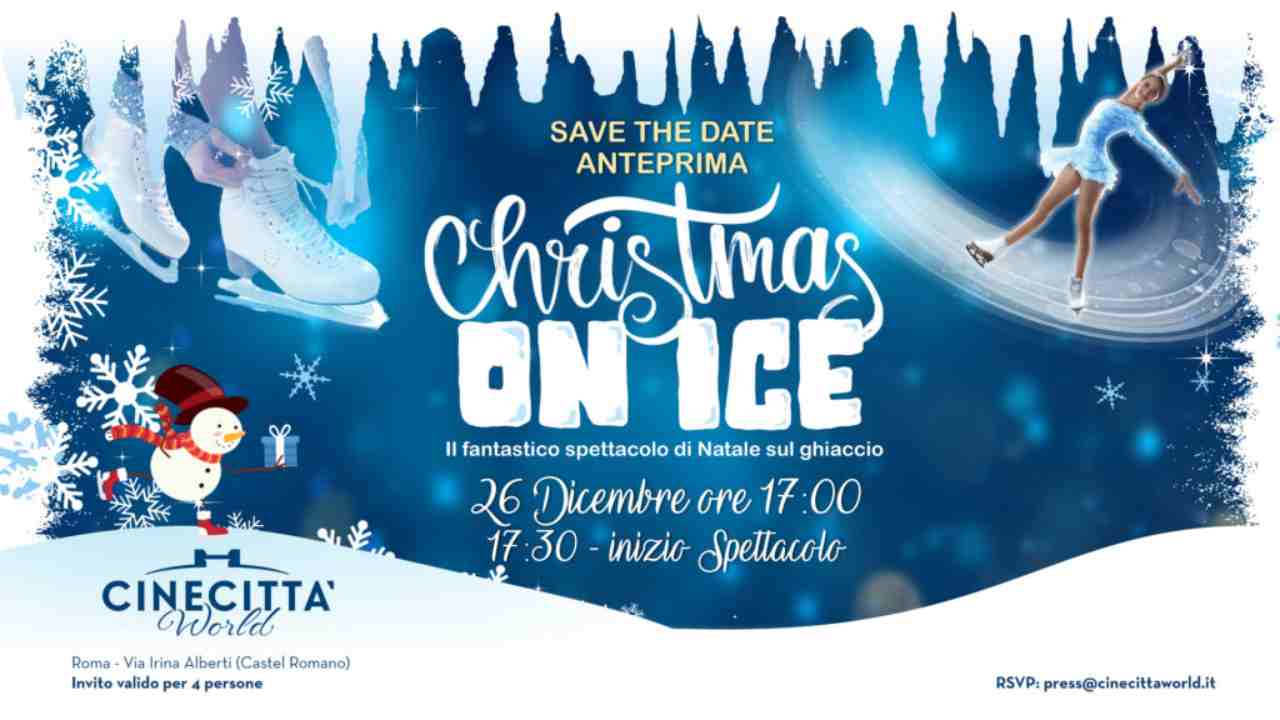 Natale sul giaccio con "Christmas on Ice