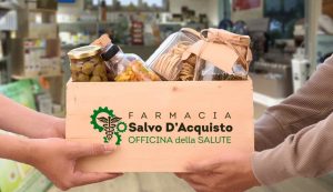 Farmacia raccoglie 500 kg di alimenti per 16 famiglie ucraine