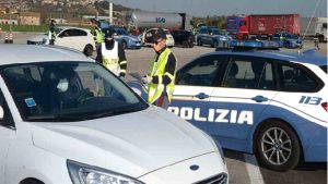 Controlli degli agenti di Polizia sul Gra, Roma (Immagine di repertorio)