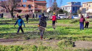 volontari e Lipu al lavoro per recuperare area abbandonata