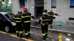 Incendio in appartamento a Roma