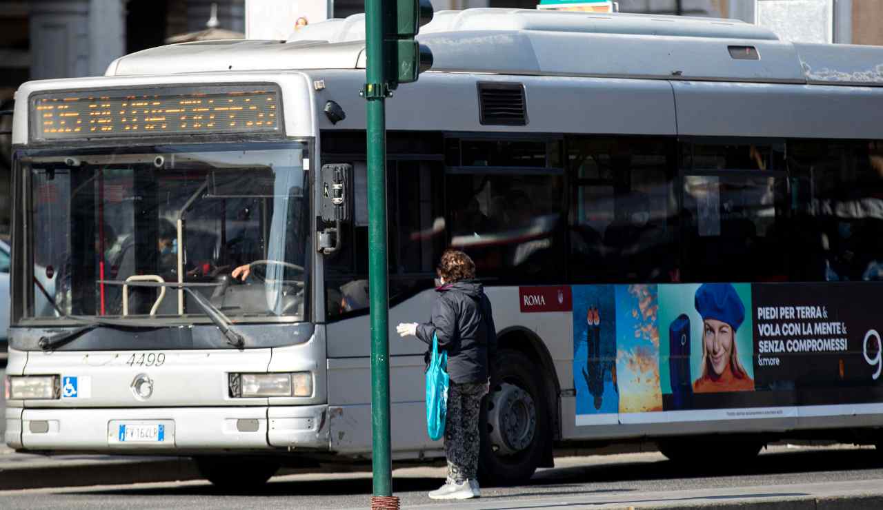 Sciopero dei mezzi pubblici a Roma 